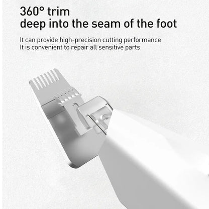 Quiet Pet Paw Trimmer with LED Light – Precise, Stress-Free Grooming for Dogs & Cats