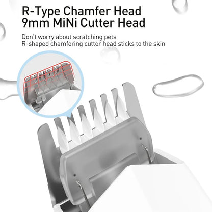 Quiet Pet Paw Trimmer with LED Light – Precise, Stress-Free Grooming for Dogs & Cats