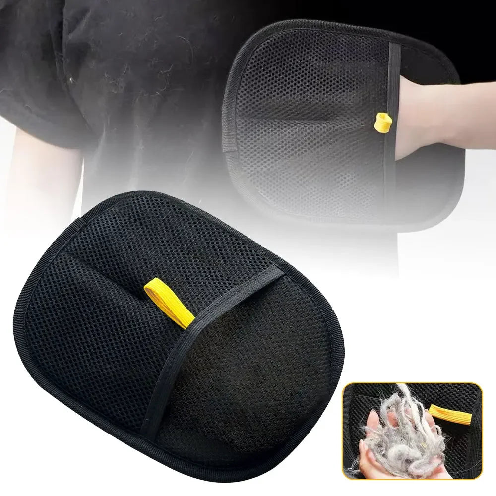 Pet Grooming Glove – Reusable Hair Remover for Dogs & Cats | 1/2pcs