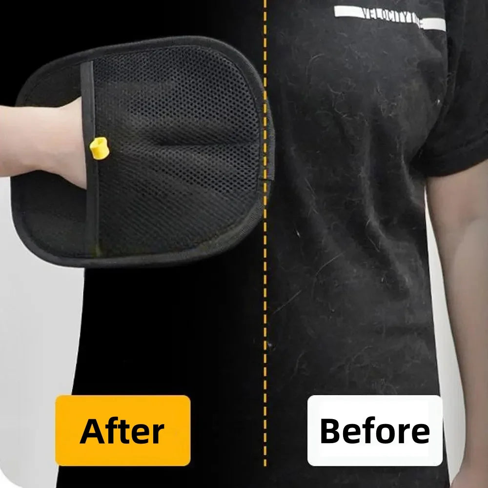 Pet Grooming Glove – Reusable Hair Remover for Dogs & Cats | 1/2pcs