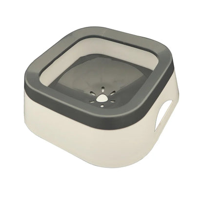 Anti-Splash Dog Water Bowl – 1L Large Capacity Spill-Proof Pet Drinke