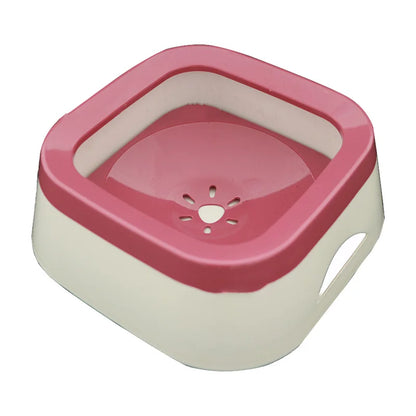 Anti-Splash Dog Water Bowl – 1L Large Capacity Spill-Proof Pet Drinke