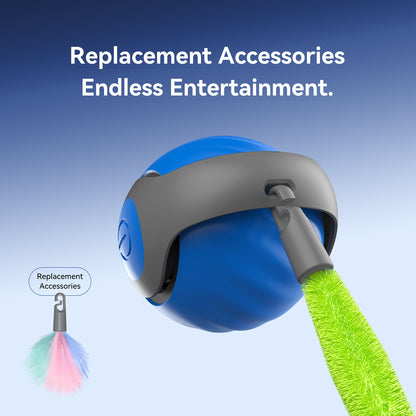 2025 Smart Interactive Cat Ball – Rechargeable, Motion-Activated Cat Toy
